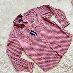 Wrangler Western Shirt Men's XL NWT Red White Blue Plaid Pearl Snap Long Sleeve